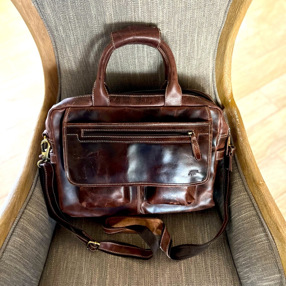 Kodiak - Buffalo Leather Pilot Bag